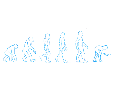 Sketch for the header illustration blue pencil illustration sketch