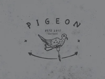 Eating Pigeon