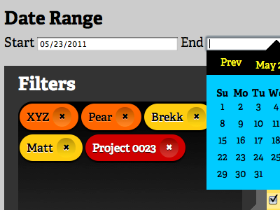 Interface app css date picker interface web app
