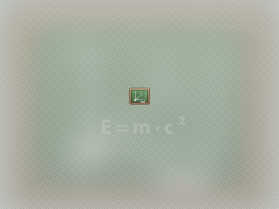 E = m ∙ c ² 32px brown chalkboard green icon icon set white