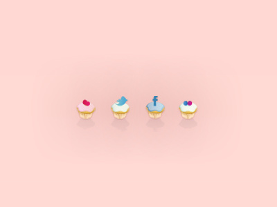 Cupcakes icons