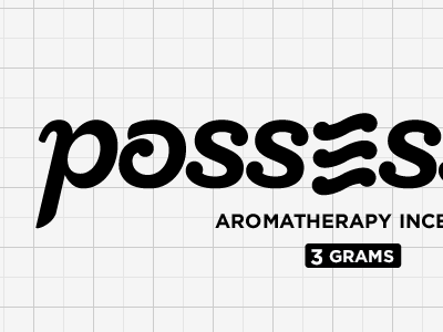 Possessed ambigram typography