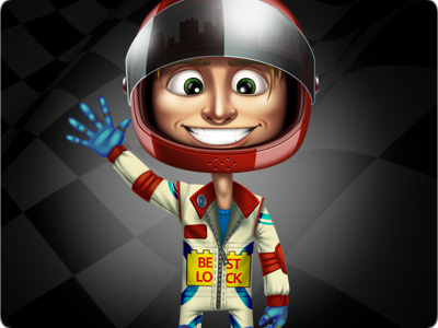 Fedor the Racer))) charachters game illustration