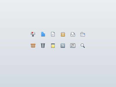 Folder Pane Icons 16px