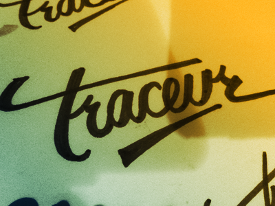 Traceur sketch parkour sketch traceur typography