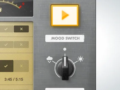 Player UI interface player switch ui