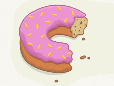 Mmmmmmmmm Doughnuts doughnut illustration simpsons