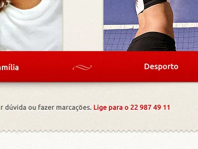 Yes, it's Red. call contact menu noise red separator texture