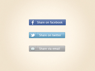 Share Buttons button email facebook share twitter