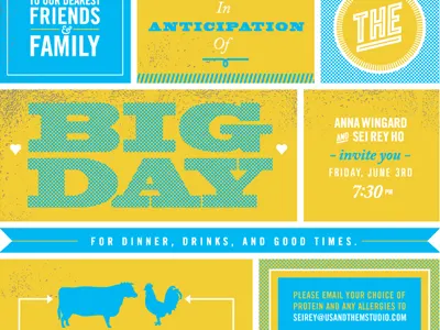 Rehearsal Dinner invite