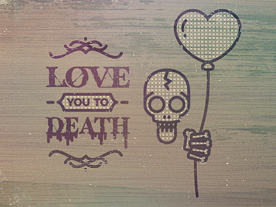 Love Ya, Babe. skull