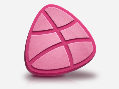 Triangle Dribbble Meetup chapel hill dribbble durham icon meetup nc pink raleigh sorta 3d