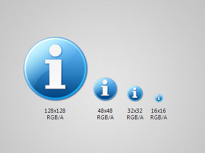 Information Icon Test - IconWorkshop 128px 16px 32px 48px icon information
