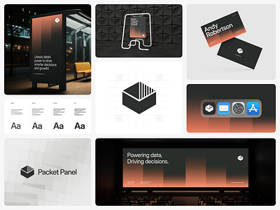 Packet Panel Brand Guidlines brand brand identity branding dashboard data graphic design identity logo logo designer logo management logo mark logodesign logos minimalist mixpanel modern logo saas logo tech logo vector visual identity