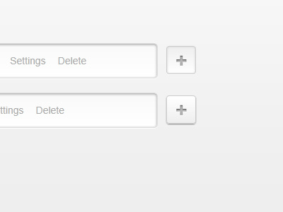 Simple add buttons active add buttons css3 gray idle