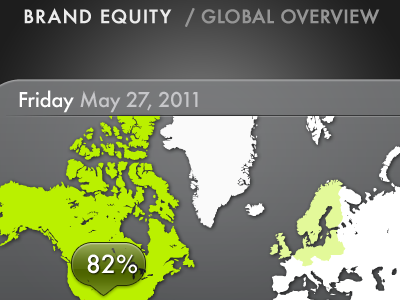 Brand Equity Dashboard dashboard data visualization interface ui