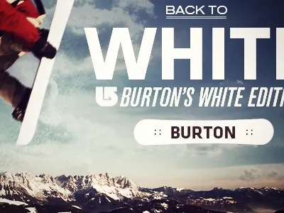 Back To White burton fake campaign