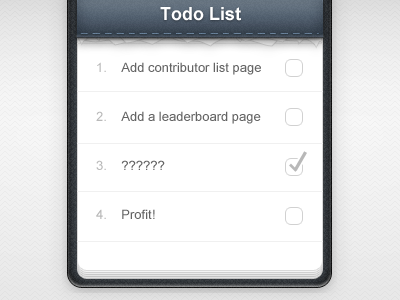 Todo do list notepad to todo