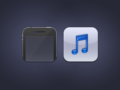 Music Phone 2 blue camera ding icon ios iphone music option² phone theme