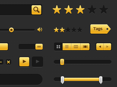 Free For All app application designers dribble dribbleit elements icon icons interface layout psd ui yellow