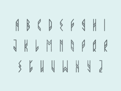 "Native" Typeface typography