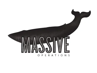Massive Operations blue whale logo
