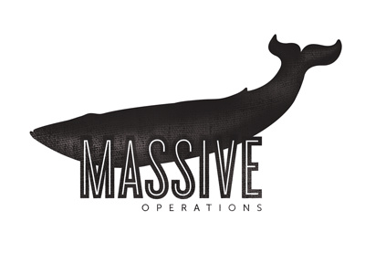 Massive Operations blue whale logo
