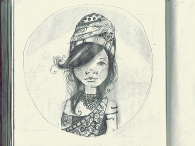 Dribbble 11 drawing orient paper pencil sketch sketchbook