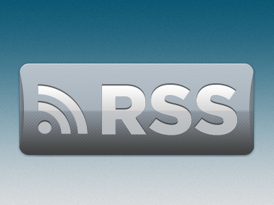 RSS Button blue button dandelgrosso daniele delgrosso icon rss website