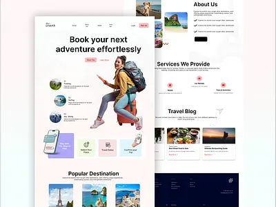 Travel Plan: Your Gateway to Wanderlust 🌍✨ ui