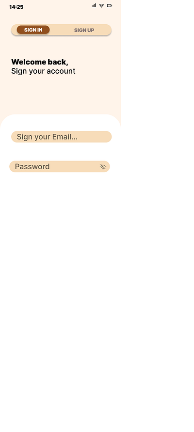 Clean and Minimalist Login UI Design