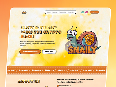 Meme Coin $SNAILY meme coin meme token meme website presale snaily website website