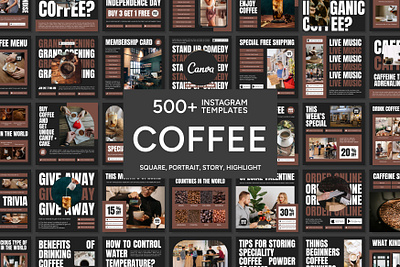 Coffee Black Template 3d animation branding coffee banner coffee bundle coffee canva coffee design coffee icon coffee instagram coffee post coffee poster coffee social media coffee template design graphic design illustration logo ui ux vector