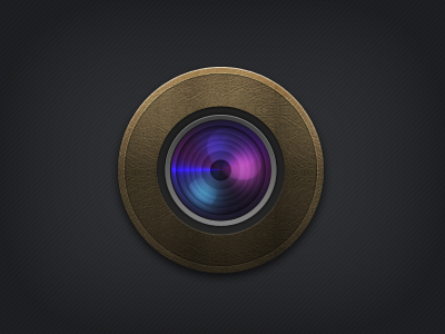 Camera lens icon icon lens