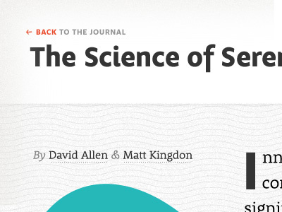 From The Journal bold drop cap obliqua rooney