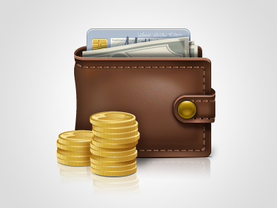 Wallet Icon icon icons shopping wallet yootheme