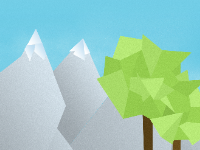 Landscape illustration