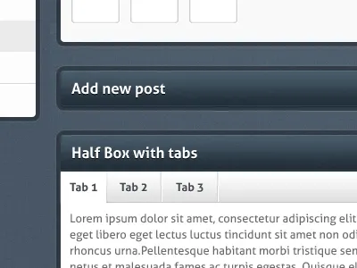 Secret Admin admin blue box gray noise panel pattern texture