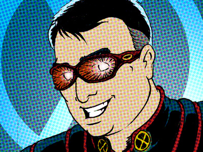 Chris Mutie 4x3 avatar color sketch ink photoshop x men