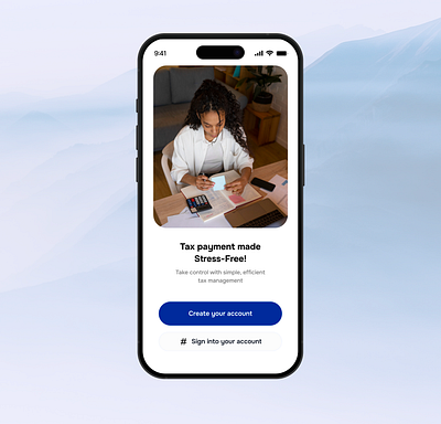 Tax management and Payment App creativedesign design figma mobile app mobile application product design ui