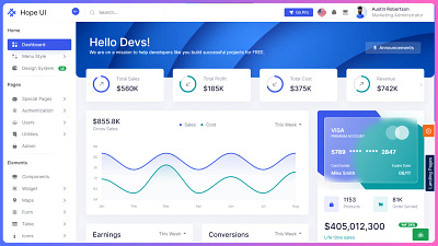 UI Dashboard Design branding graphic design logo ui