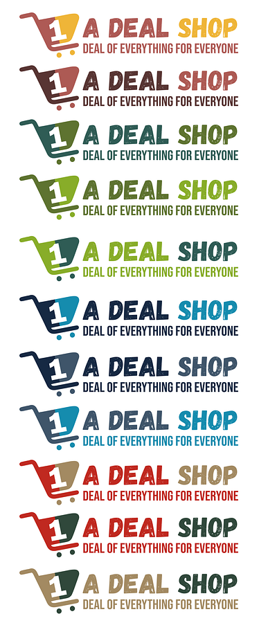 Logo design for "A deal Shop" animation graphic design logo logoart. motion graphics