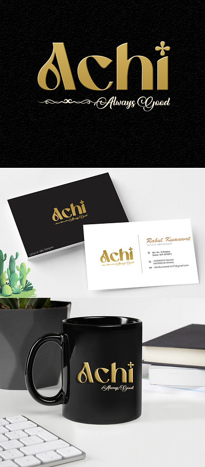 Achi – Innovative and Sleek Logo Design branding graphic design logo ui