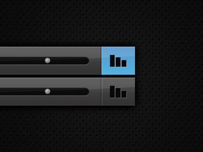 Active button gloss ios ui