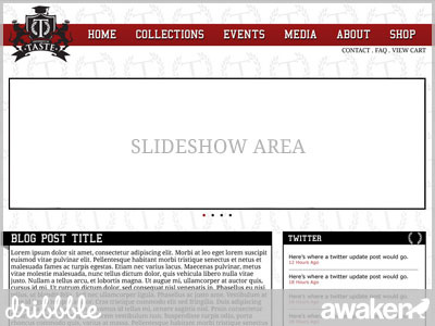 University Of Taste awaken awaken company awaken design awaken design company black blog college minimal red web web design website white wordpress