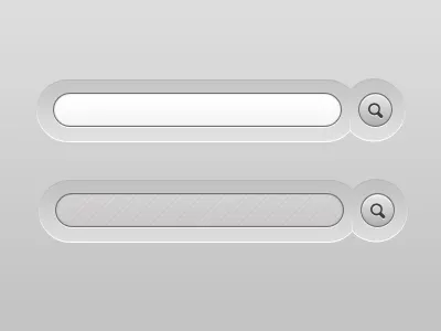Search Box button clean ipad modern search box ui web ui