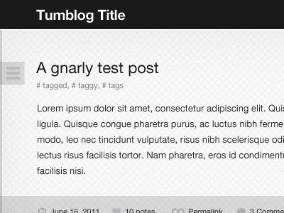 Tumblr Theme helvetica texture theme tumblr