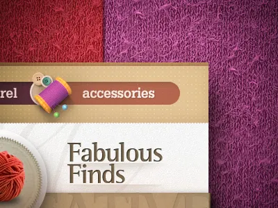 Tailoring accessories apparel design paper site spool stock sweater tailoring vintage web webdesign wool