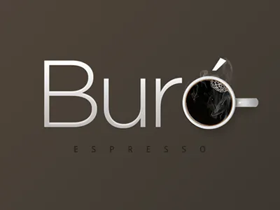 Buró ESPRESSO logo typography