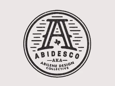 Abidesco logo typography